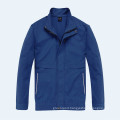 Long sleeve zip navy cotton work jacket